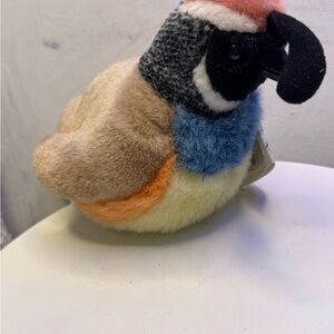 Colorful Plush Bird Toy